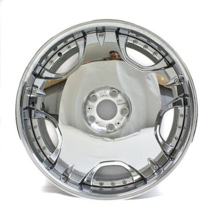 20" Wheel Lowenhart Ldr Chrome 20x10 Rear