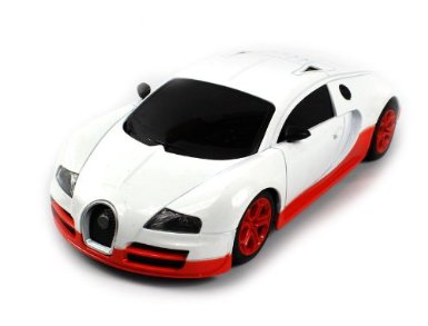 Diecast Bugatti Veyron Super Sport Electric RC Car Full Metal Body 1:24 RTR 
