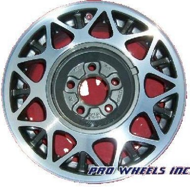 Buick Lesabre 16X6.5" Machined Gray Factory Original Wheel Rim 4034 