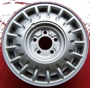 Buick Park Avenue, Silver factory wheel rim 4023, 16x6.5", 5x115mm bolt pattern, P-N 916245913916 