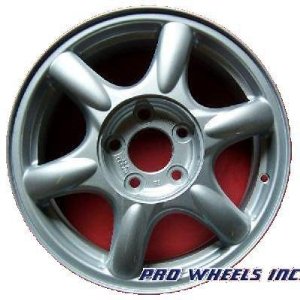 Buick Regal, Silver factory original wheel rim 4038, 16x6.5", 5x115mm, P-N 907480616034, 6 spoke rim