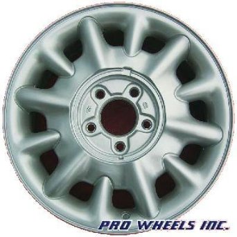 Buick Riviera, silver wheel rim 4016 A, 16x7", 5x115mm bolt pattern, P-N 918403814567, factory wheel