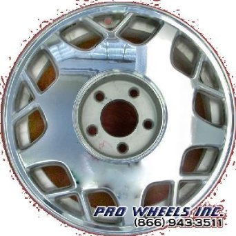 Cadillac Concours, Deville, Limousine, Seville, Chrome factory wheel rim 4535, 16x7", 5x115mm