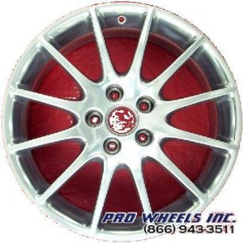 Cadillac CTS, polish factory original wheel rim 4597, 18x8", 5x115mm, P-N 900787104211, 12 spokes