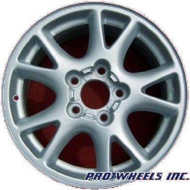 Chevrolet Camaro, silver factory original wheel rim 5089 A, 16x8", 5x4.75", P-N 906305265554, 5spoke