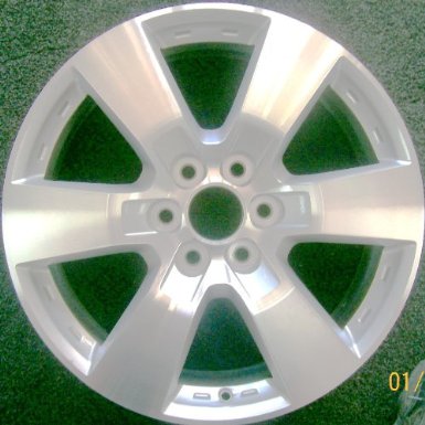 Chevrolet Traverse x 5406, factory original wheel rim, OEM wheel, 20x7.5", 6x132mm, P-N 9597518