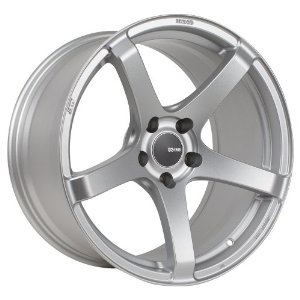 17x9 Enkei Kojin (Matte Silver) Wheels/Rims 5x114.3 (476-790-6535SP)