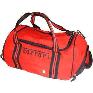 Ferrari nylon sport bag,ferrari merchandise,reviews