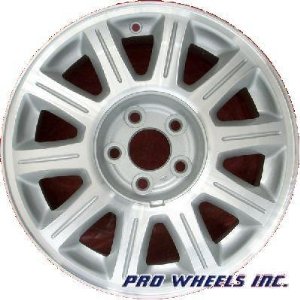  Ford Windstar Lincoln Continental 16X7" Machined Silver Factory Wheel Rim 3309 A 