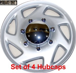  16" set of 4 Ford Truck Van Hub caps design are UNIVERSAL wheel covers fit most 16" rims 