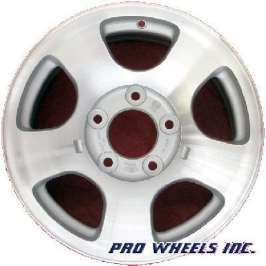 Ford Expedition, Ford F150, Machined silver factory original wheel rim 3400, 16x7", 5x135mm