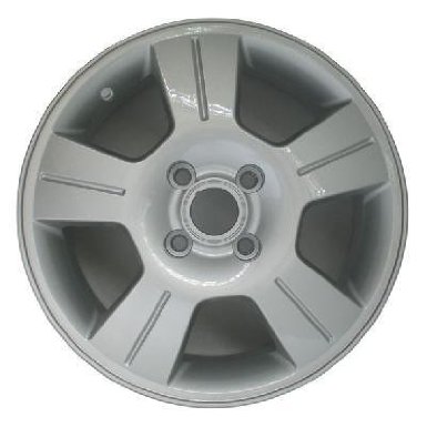 Ford Focus, silver factory original wheel rim 3530 A, 16x6", 4x4.25", P-N 920311058920, 5 spokes