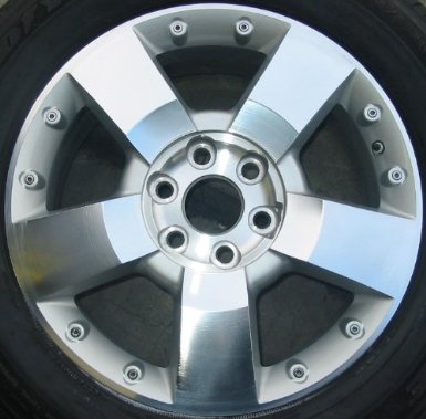 GMC Acadia, x 5282, factory original wheel, OEM refurbished wheel rim, 19x7.5", 6x132mm, 9596177