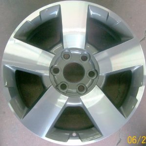 GMC Acadia x 5430, factory original equipment OEM wheel, refurbished wheel rim, P-N 9598456, 19x7.5"