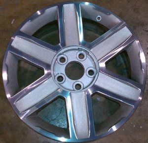 GMC Terrain, x 5450, factory original equipment OEM wheel, Refurbished wheel rim, 18x7", 5x120mm