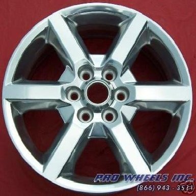 GMC Acadia, Saturn Outlook, polish factory original wheel rim 5283, 19x7.5", 6x135mm, 909833324764