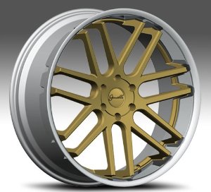 Gianelle Yerevan 20"x8.5 20"x10 Infiniti Nissan Honda Toyota Acura Wheels Rims Gold Face 