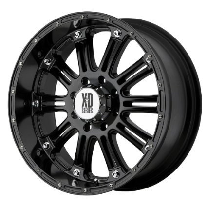KMC Wheels XD Series Hoss XD795 Gloss Black Wheel (17x9"/5x5") 