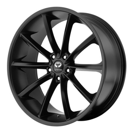18x9.5 Lorenzo WL32 (Satin Black) Wheels/Rims 5x114.3 (WL03289512740)