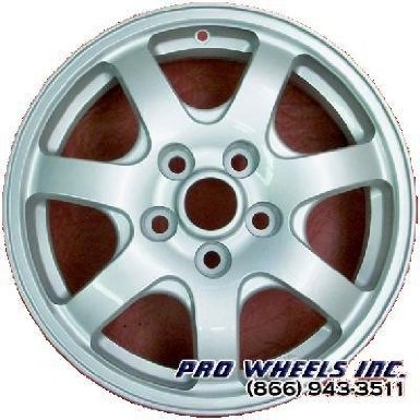 Mitsubishi Diamonte 16X6" Silver Factory Original Wheel Rim 65757 B 