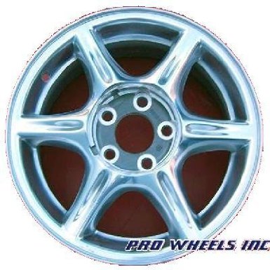 Oldsmobile Alero 16X6.5" Polish Factory Original Wheel Rim 6059