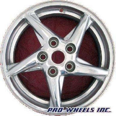 Pontiac Grand Prix 16X6.5" Polish Factory Original Wheel Rim 6535 B 