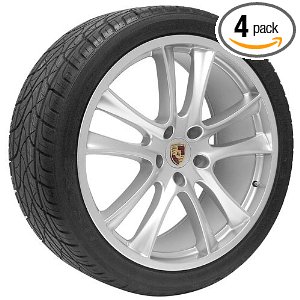 22 inch Gunmetal Porsche Cayenne S GTS Turbo Wheels Rims Tires