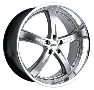 18x8 TSW Jarama (Hyper Silver w/ Mirror Lip) Wheels/Rims 5x114.3 (1880JAR405114S76)