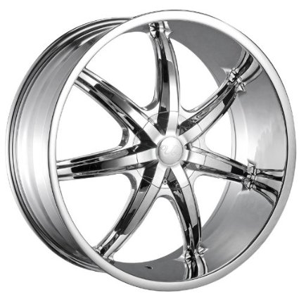 U2 55S Wheels Rims 22X9" Chrome wheels 4pc 1-set