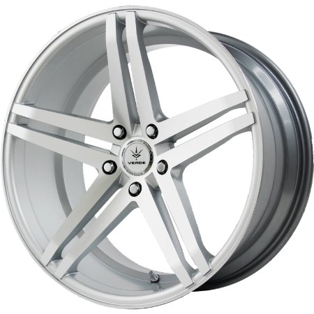 Verde Custom Wheels Parallax Silver Wheel with Machined Face (20x10"/5x4.5")