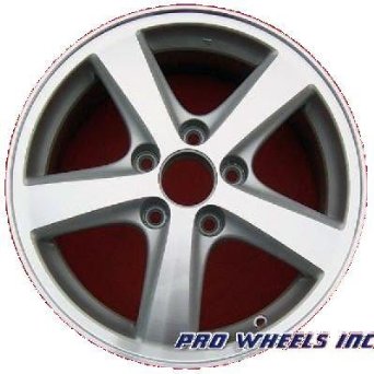 Honda Accord, 16x6.5", machined silver wheel, factory original wheel rim, 63857 A, 905449363469