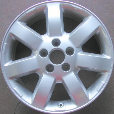 Honda Cr-V, x 63928, factory original OEM wheel rim, refurbished silver wheel, 17x6.5", 5x115mm