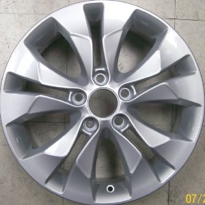 Honda CR-V, x 64040, factory original wheel, OEM refurbished wheel, 17x6.5", 42700T0GA81